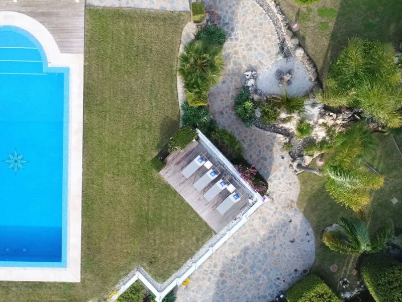 INVESTORS DREAM Luxury villa set in beautiful tropical gardens with amazing sea views from everywhere.