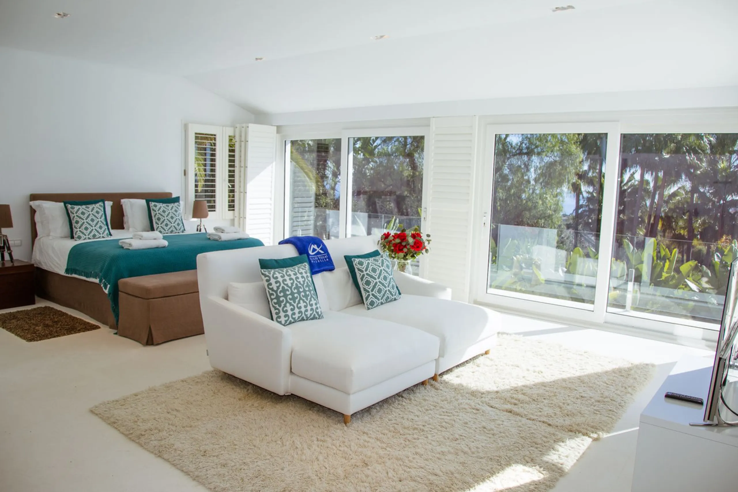 INVESTORS DREAM Luxury villa set in beautiful tropical gardens with amazing sea views from everywhere.