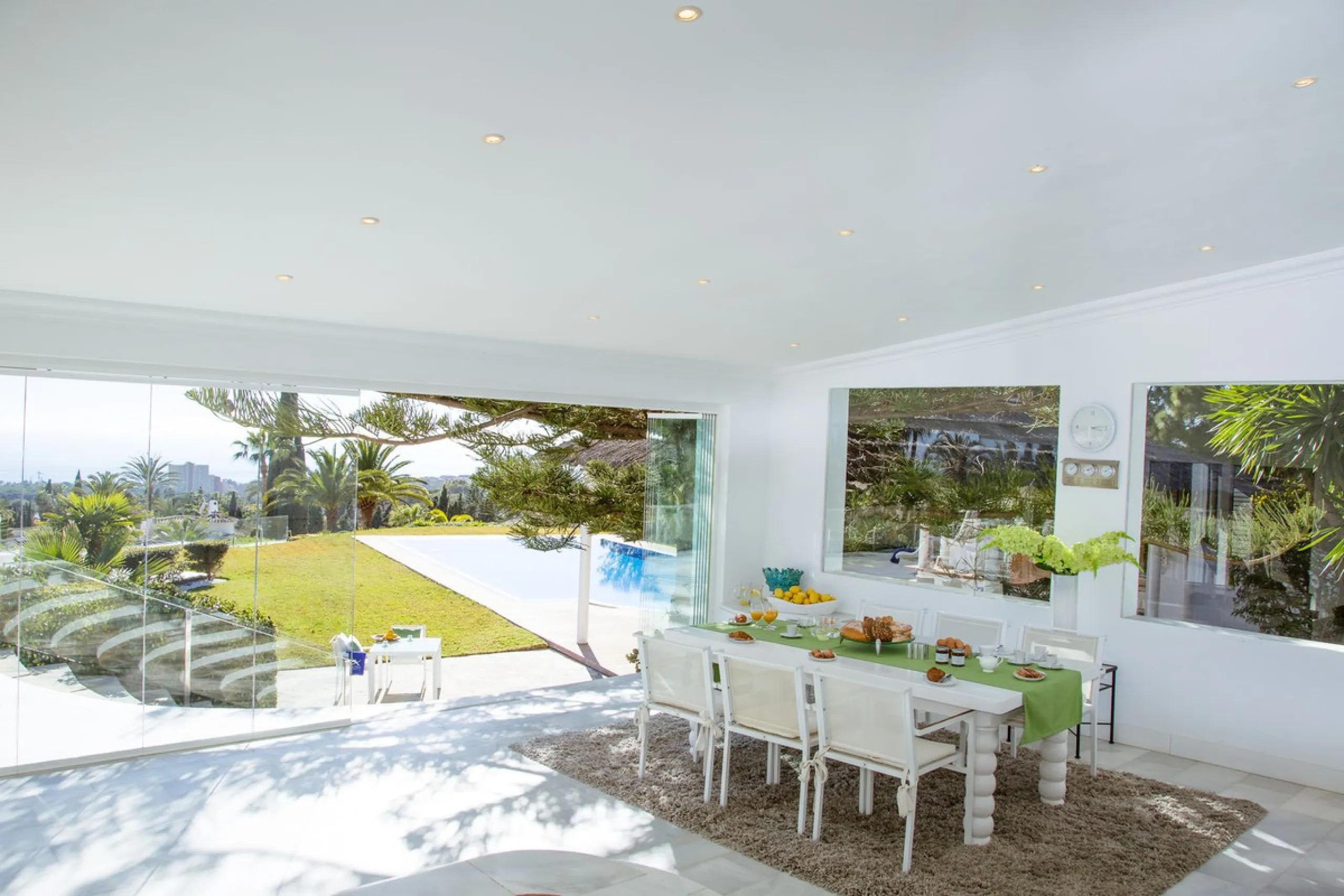 INVESTORS DREAM Luxury villa set in beautiful tropical gardens with amazing sea views from everywhere.