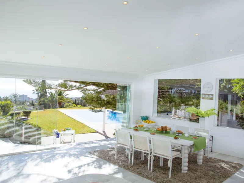 INVESTORS DREAM Luxury villa set in beautiful tropical gardens with amazing sea views from everywhere.