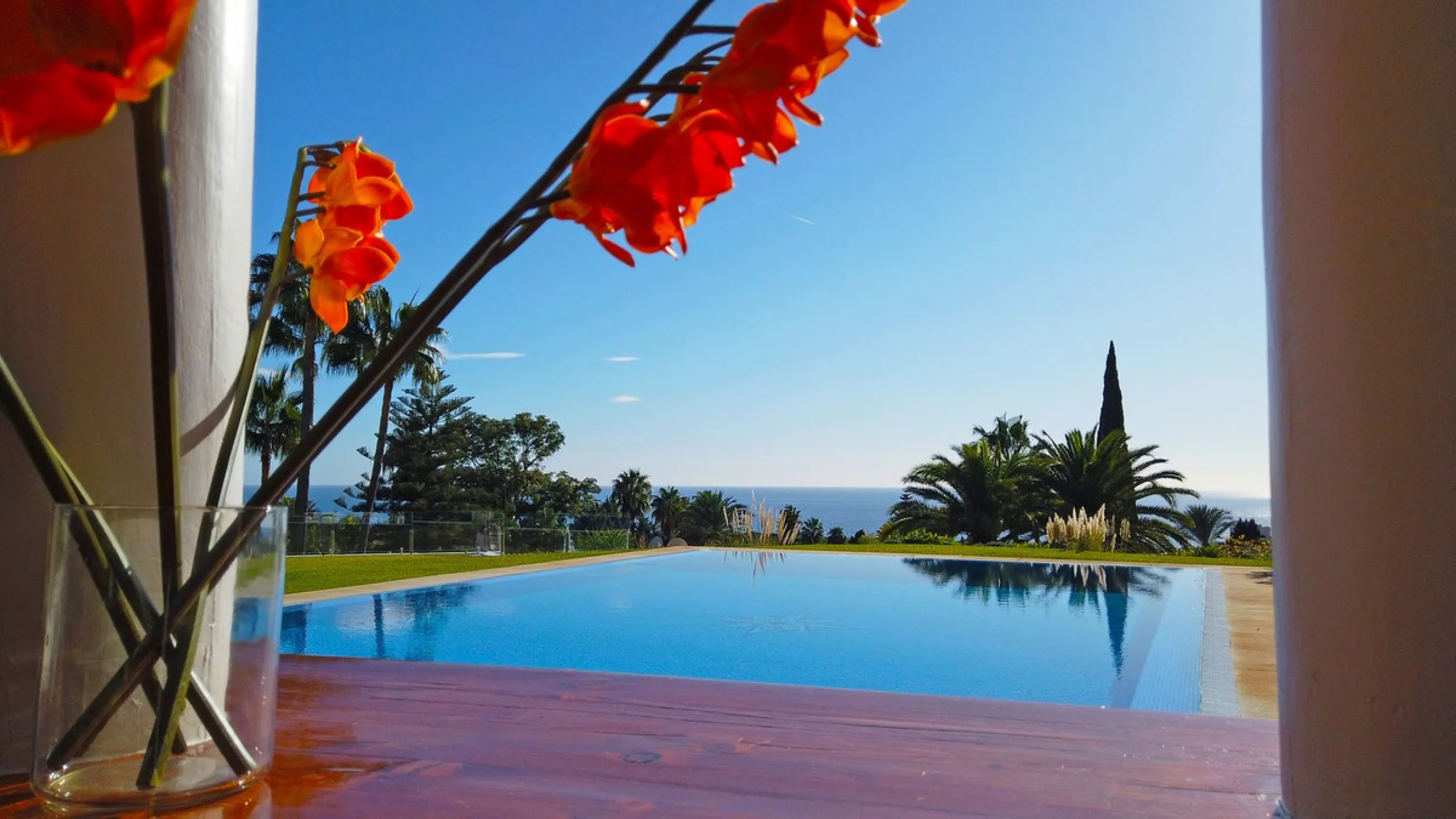 INVESTORS DREAM Luxury villa set in beautiful tropical gardens with amazing sea views from everywhere.