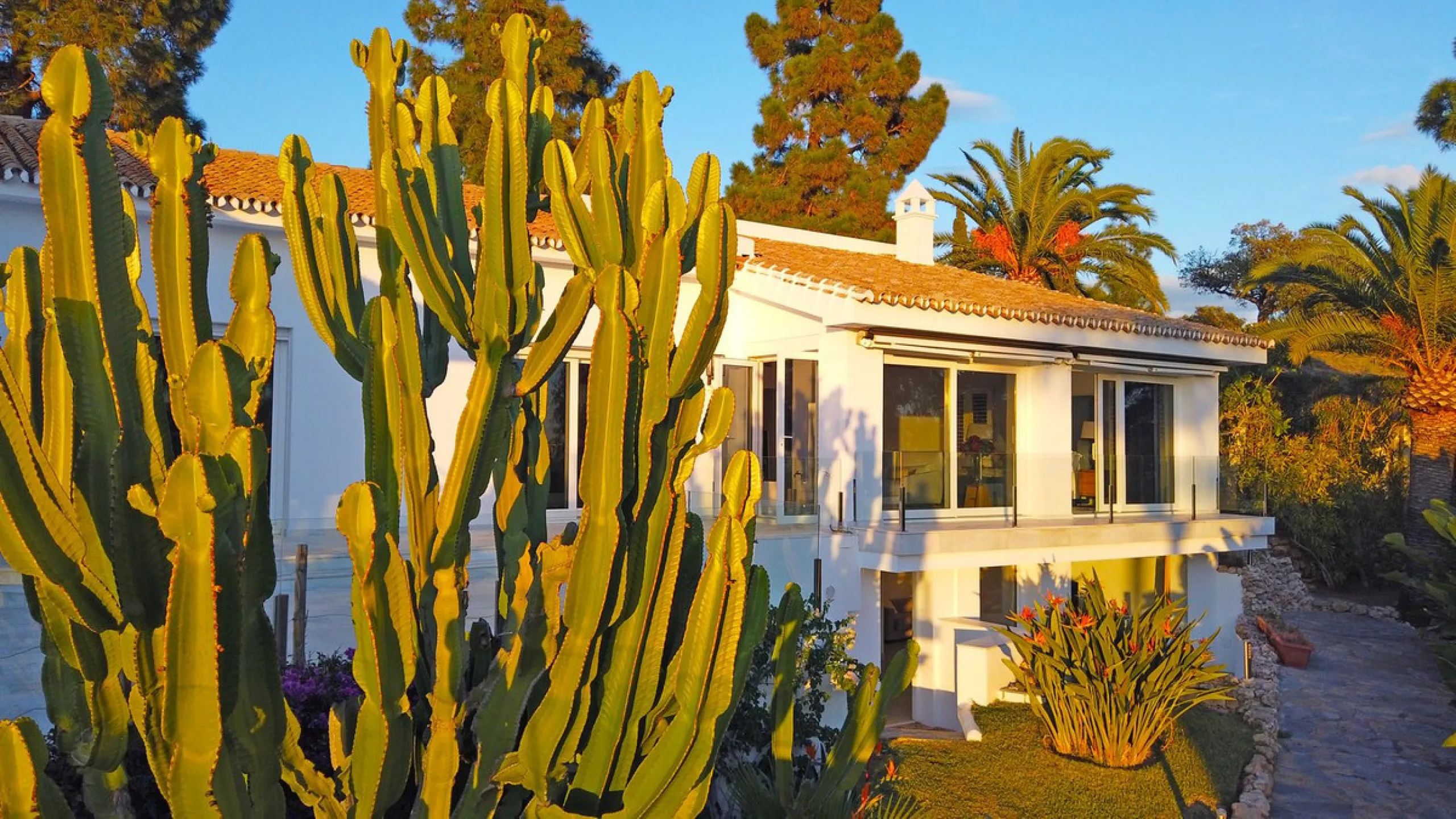 INVESTORS DREAM Luxury villa set in beautiful tropical gardens with amazing sea views from everywhere.