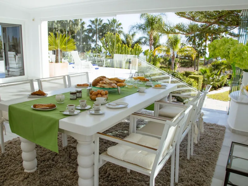INVESTORS DREAM Luxury villa set in beautiful tropical gardens with amazing sea views from everywhere.