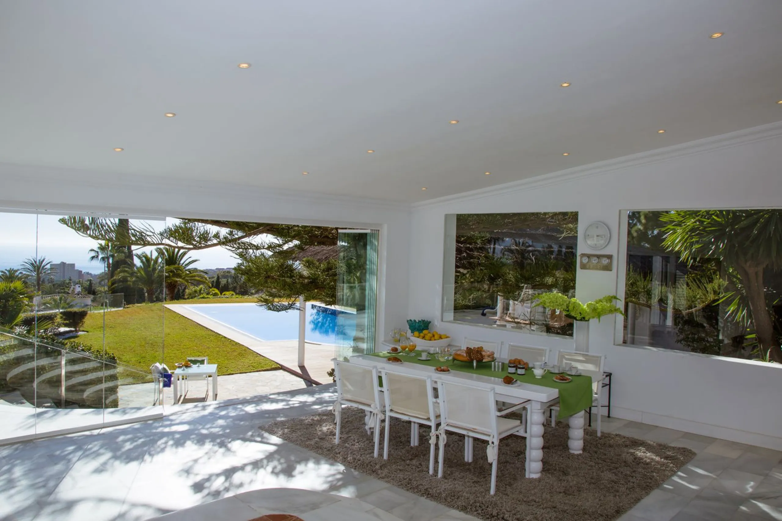 INVESTORS DREAM Luxury villa set in beautiful tropical gardens with amazing sea views from everywhere.