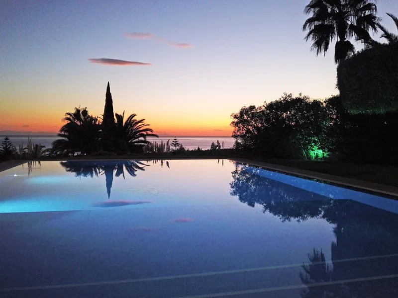 INVESTORS DREAM Luxury villa set in beautiful tropical gardens with amazing sea views from everywhere.