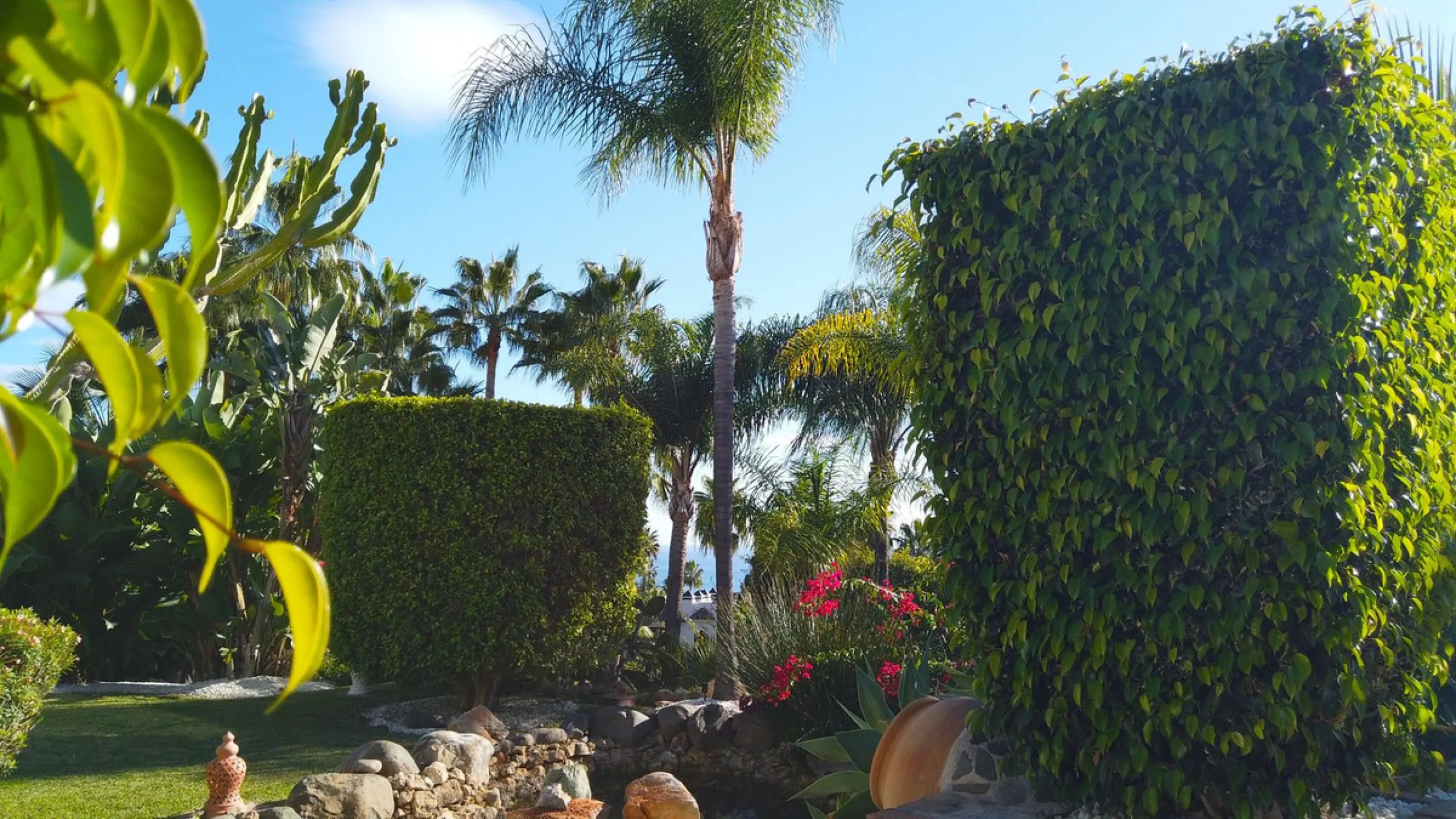INVESTORS DREAM Luxury villa set in beautiful tropical gardens with amazing sea views from everywhere.