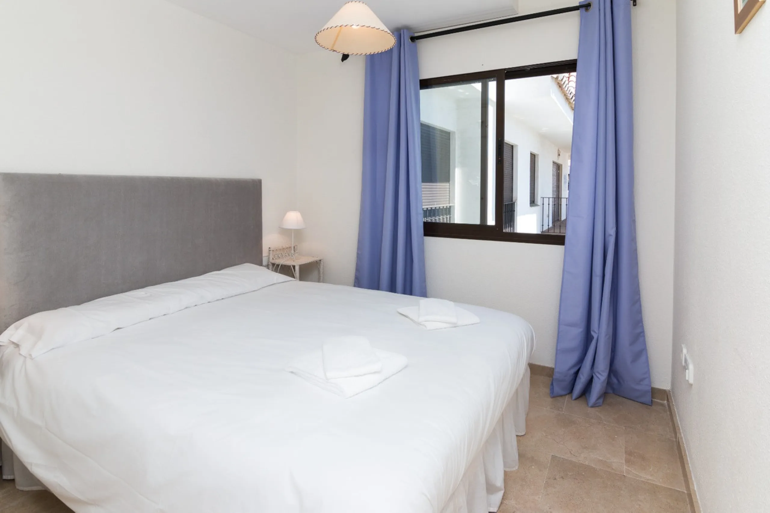 This exceptional two-bedroom, two-bathroom apartment is perfectly positioned on the front line of the beach in the sought-after area of Puerto La Duquesa, Manilva, Malaga. Offering a harmonious blend of comfort, style, and convenience, the property stands