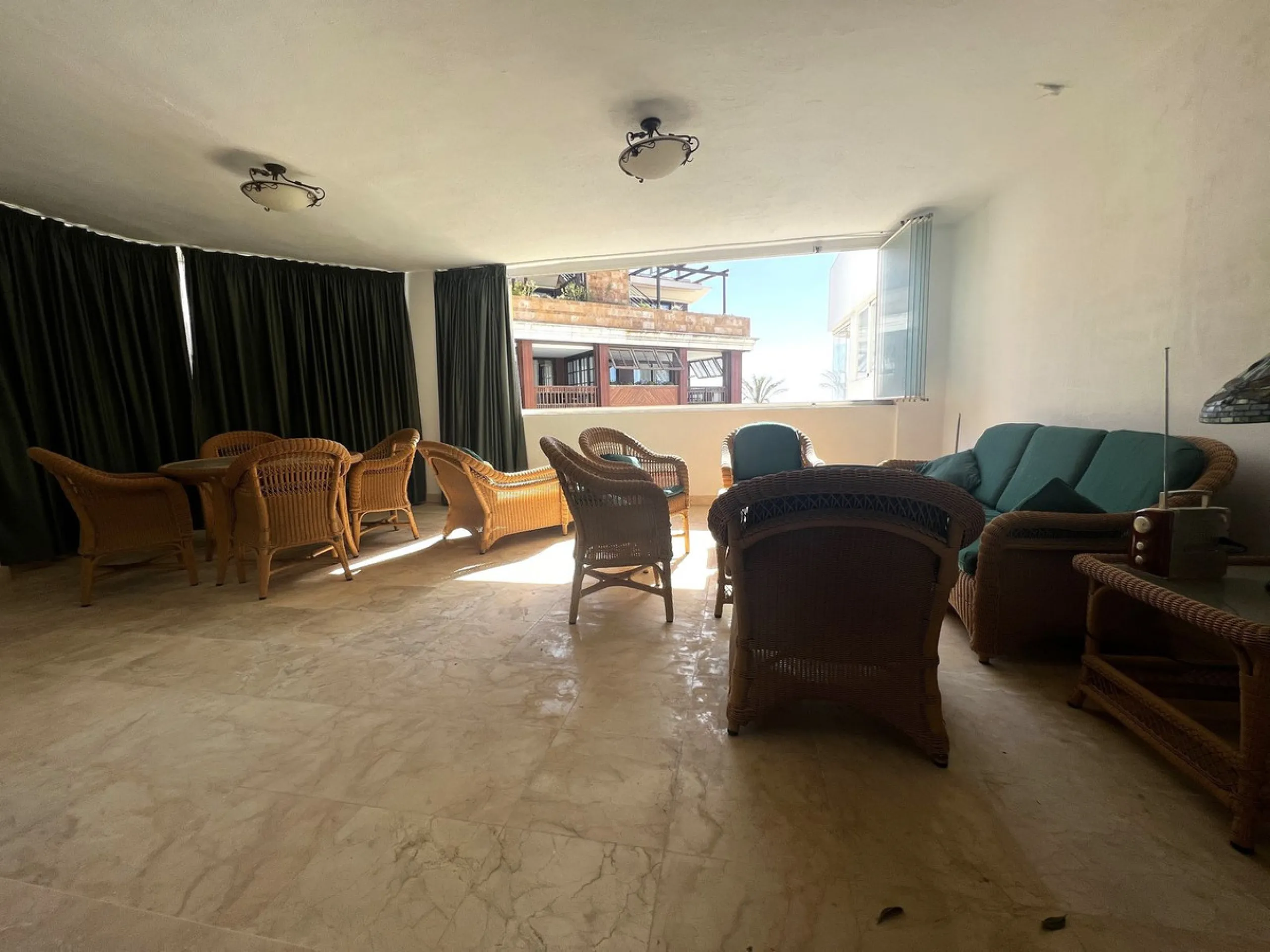 Apartment on the seafront, located in La Herradura de Banus, with direct access to the beach and spectacular views of the Mediterranean Sea, in the heart of Puerto Banus.