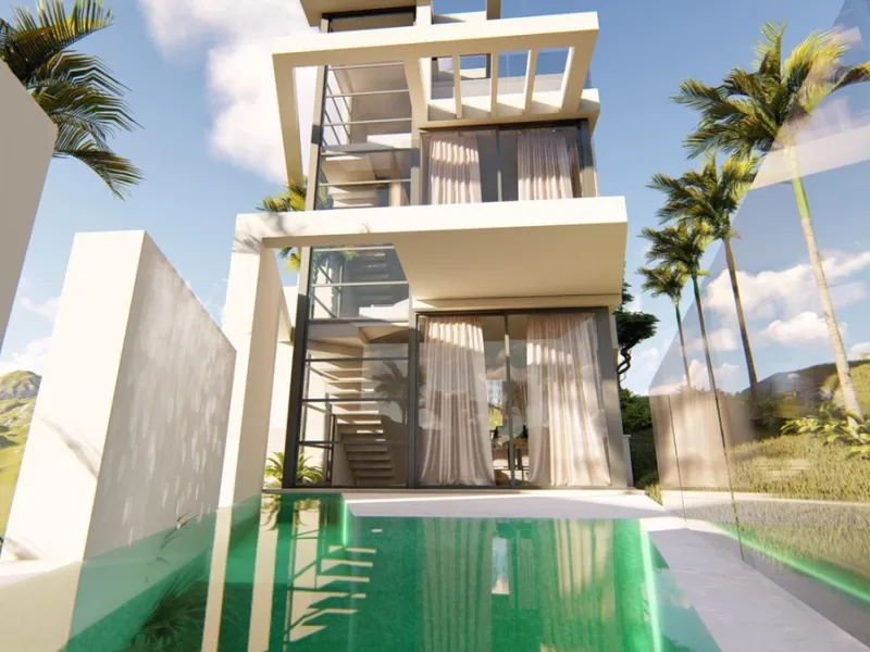 Spectacular brand new modern contemporary villa or sale !