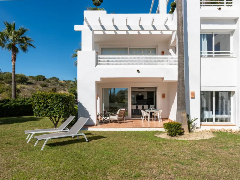 Located within one of the most sought-after developments on the Costa del Sol, this stylish ground floor apartment offers an exceptional living environment, combining comfort, nature, and a true resort lifestyle.