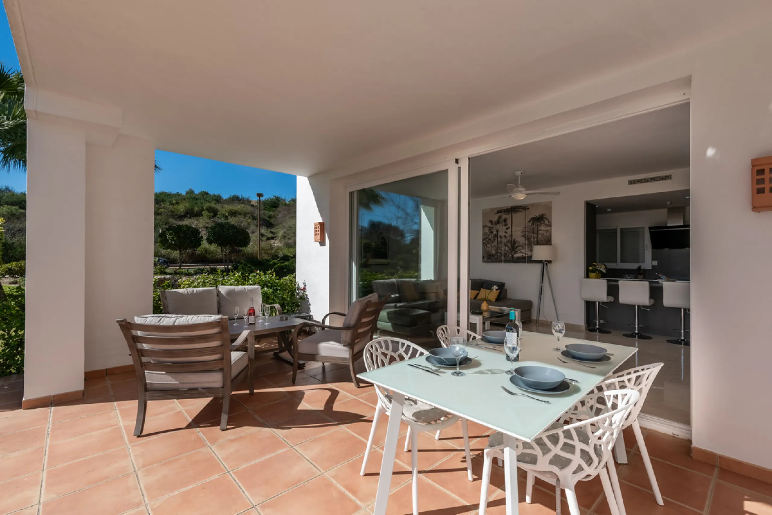 Located within one of the most sought-after developments on the Costa del Sol, this stylish ground floor apartment offers an exceptional living environment, combining comfort, nature, and a true resort lifestyle.