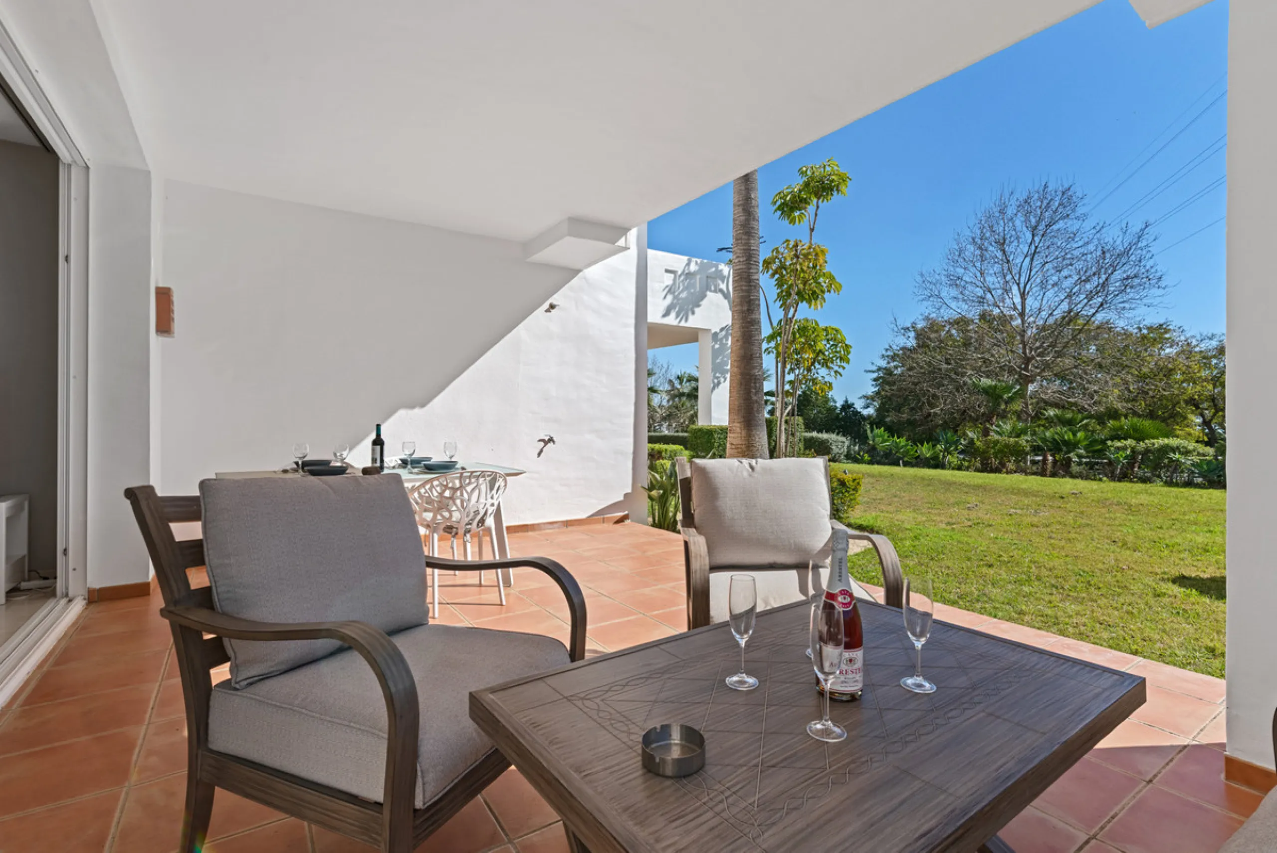 Located within one of the most sought-after developments on the Costa del Sol, this stylish ground floor apartment offers an exceptional living environment, combining comfort, nature, and a true resort lifestyle.