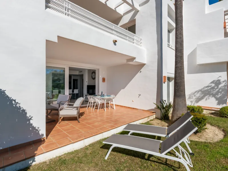 Located within one of the most sought-after developments on the Costa del Sol, this stylish ground floor apartment offers an exceptional living environment, combining comfort, nature, and a true resort lifestyle.