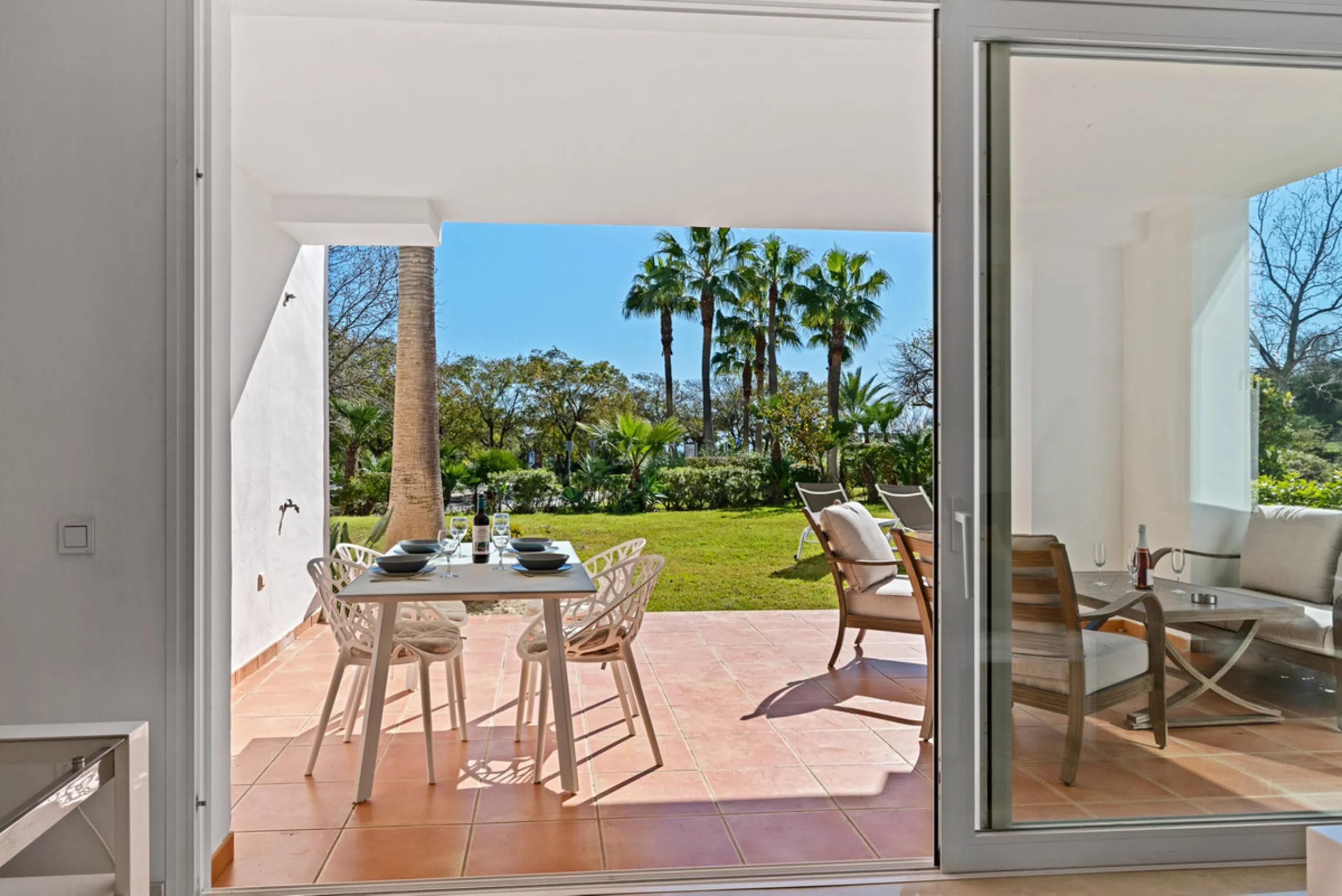 Located within one of the most sought-after developments on the Costa del Sol, this stylish ground floor apartment offers an exceptional living environment, combining comfort, nature, and a true resort lifestyle.