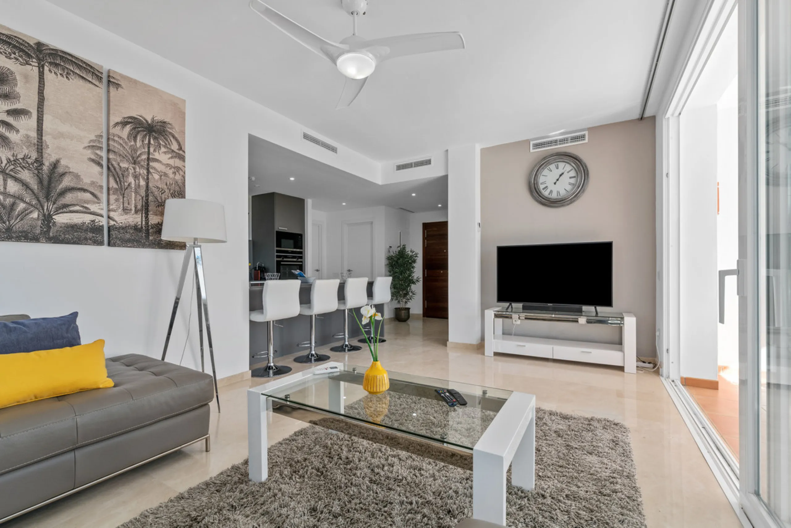 Located within one of the most sought-after developments on the Costa del Sol, this stylish ground floor apartment offers an exceptional living environment, combining comfort, nature, and a true resort lifestyle.