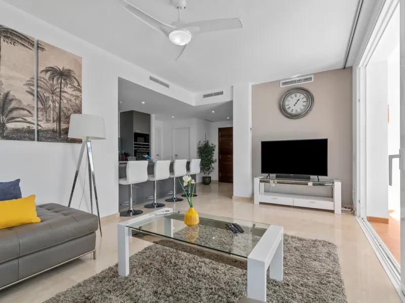 Located within one of the most sought-after developments on the Costa del Sol, this stylish ground floor apartment offers an exceptional living environment, combining comfort, nature, and a true resort lifestyle.