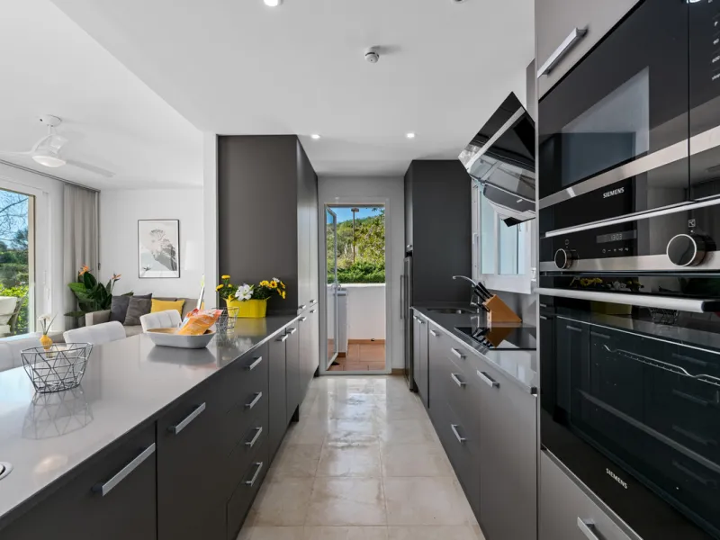 Located within one of the most sought-after developments on the Costa del Sol, this stylish ground floor apartment offers an exceptional living environment, combining comfort, nature, and a true resort lifestyle.