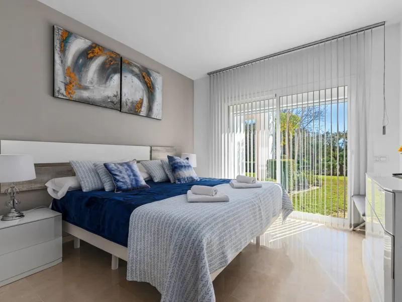 Located within one of the most sought-after developments on the Costa del Sol, this stylish ground floor apartment offers an exceptional living environment, combining comfort, nature, and a true resort lifestyle.