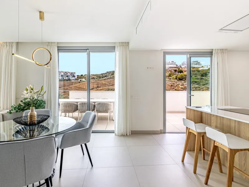 Apartment - Penthouse в продаже в Mijas, Málaga. В доме 2 спален и 3 ванных комнат. Площадь дома 107 м²