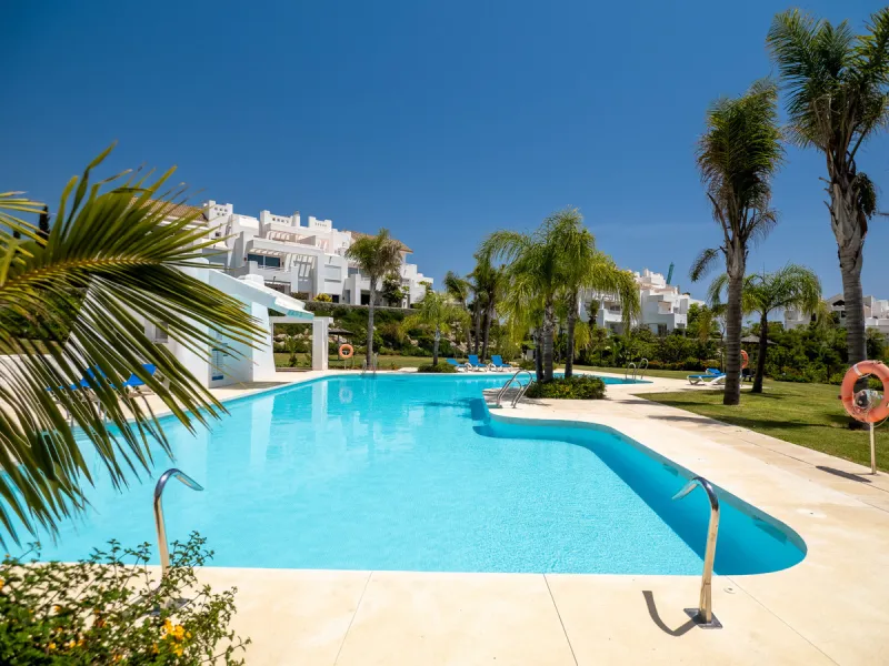 Located within one of the most sought-after developments on the Costa del Sol, this stylish ground floor apartment offers an exceptional living environment, combining comfort, nature, and a true resort lifestyle.