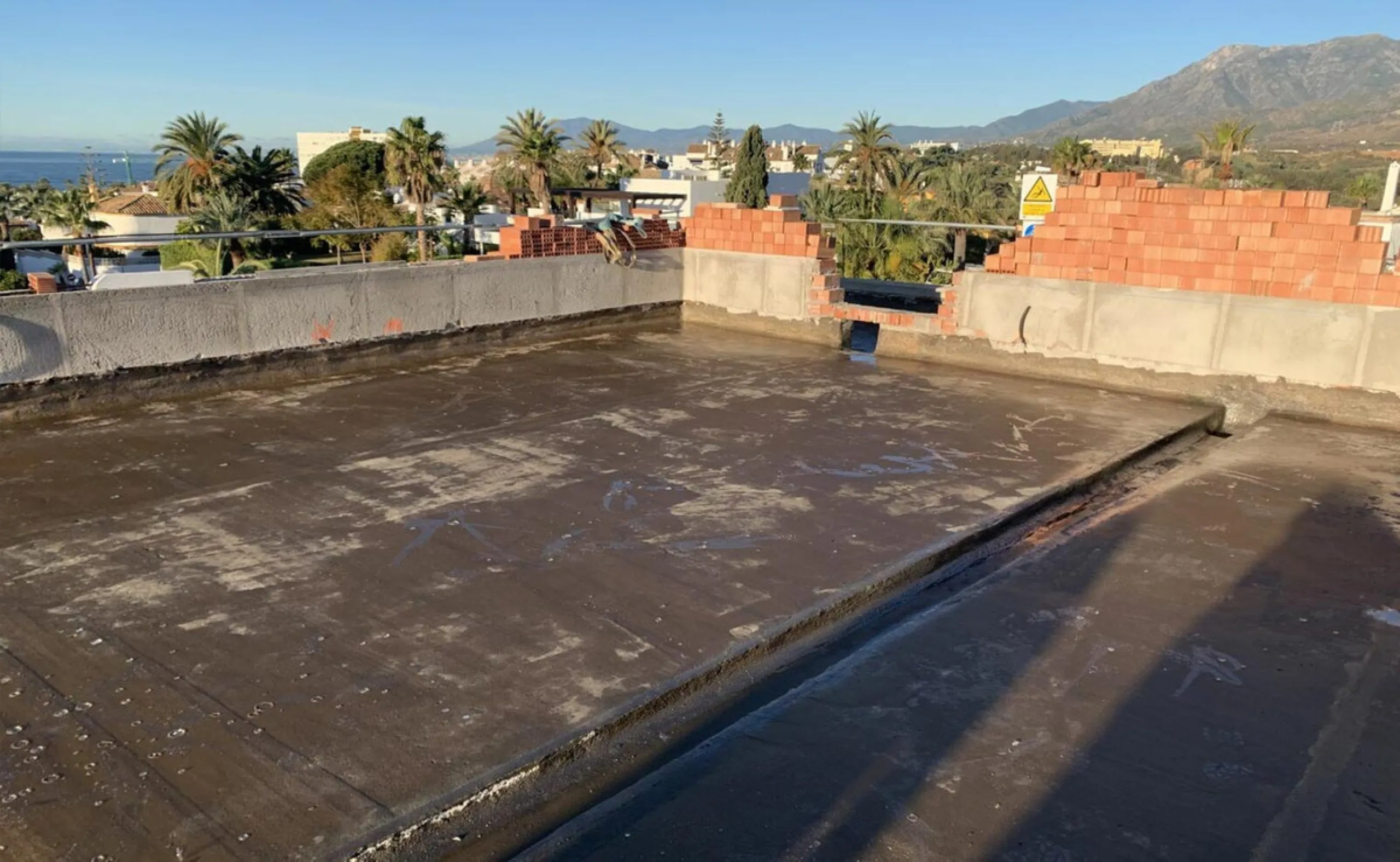 New built beachside villa with incredible SEA VIEWS steps away from the beach and  in one of the best areas in Marbella, Costabella.