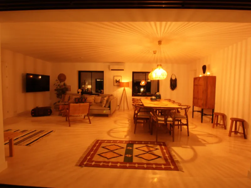 Villa Mariposa, the perfect mix between Scandinavian and Andalusian style. It is one of the most beautiful and practical houses in La Capellanía, with the main house all in one level and with breathtaking sea views from almost everywhere on the plot and i