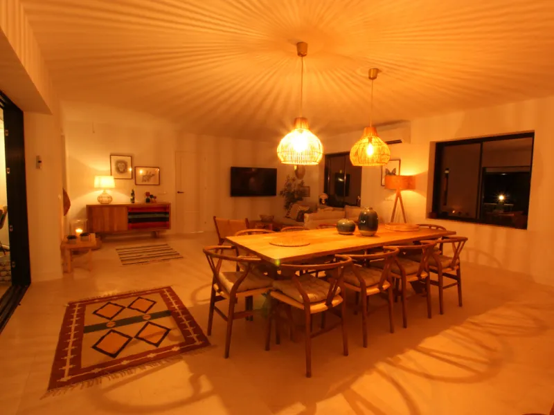 Villa Mariposa, the perfect mix between Scandinavian and Andalusian style. It is one of the most beautiful and practical houses in La Capellanía, with the main house all in one level and with breathtaking sea views from almost everywhere on the plot and i