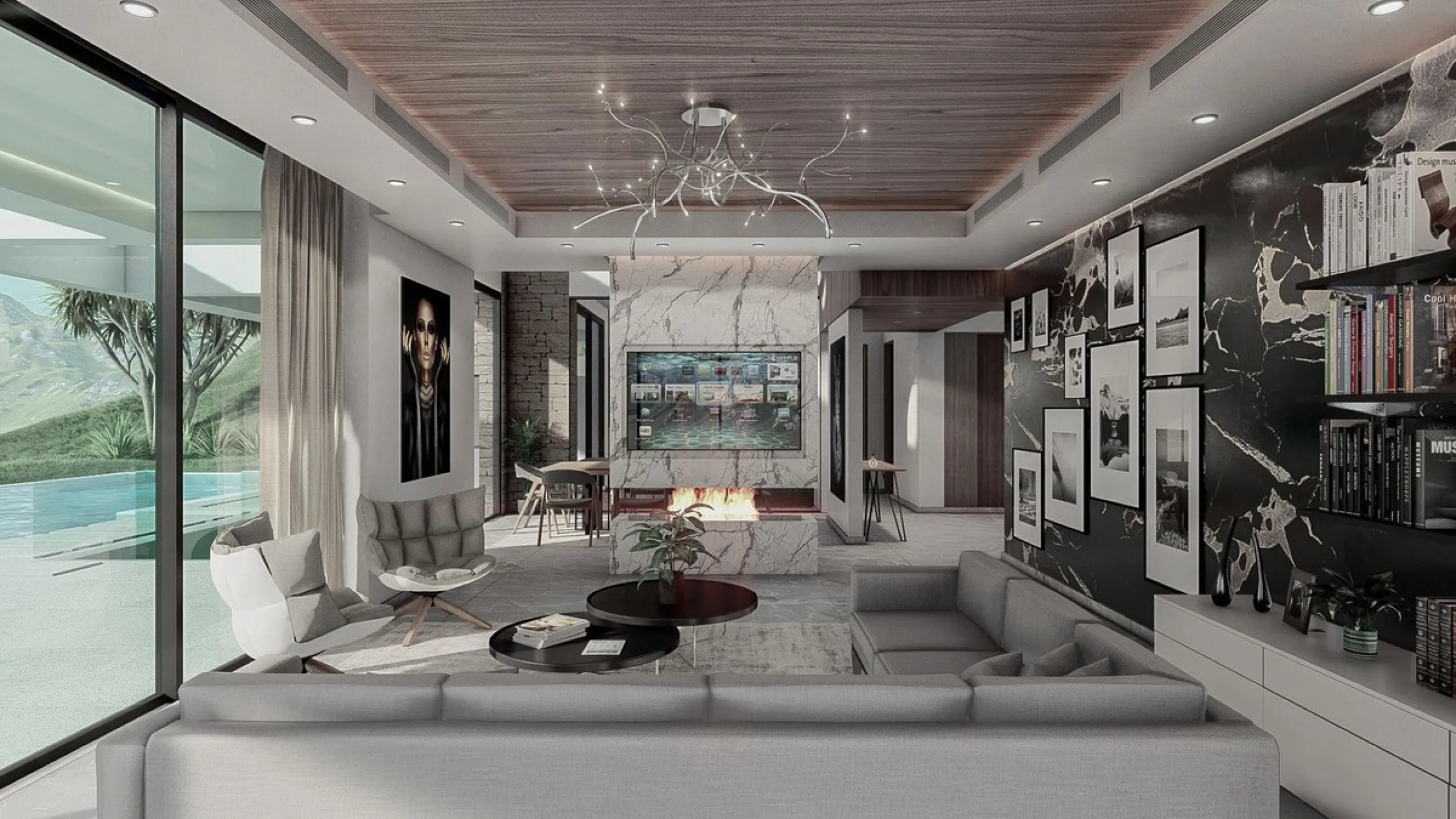 A rare opportunity to acquire this brand-new contemporary villa set over four levels and situated in La Alquería, in a highly sought after area which is becoming a top end contemporary style living core at approximately 4kms from the beach and 1km from sh