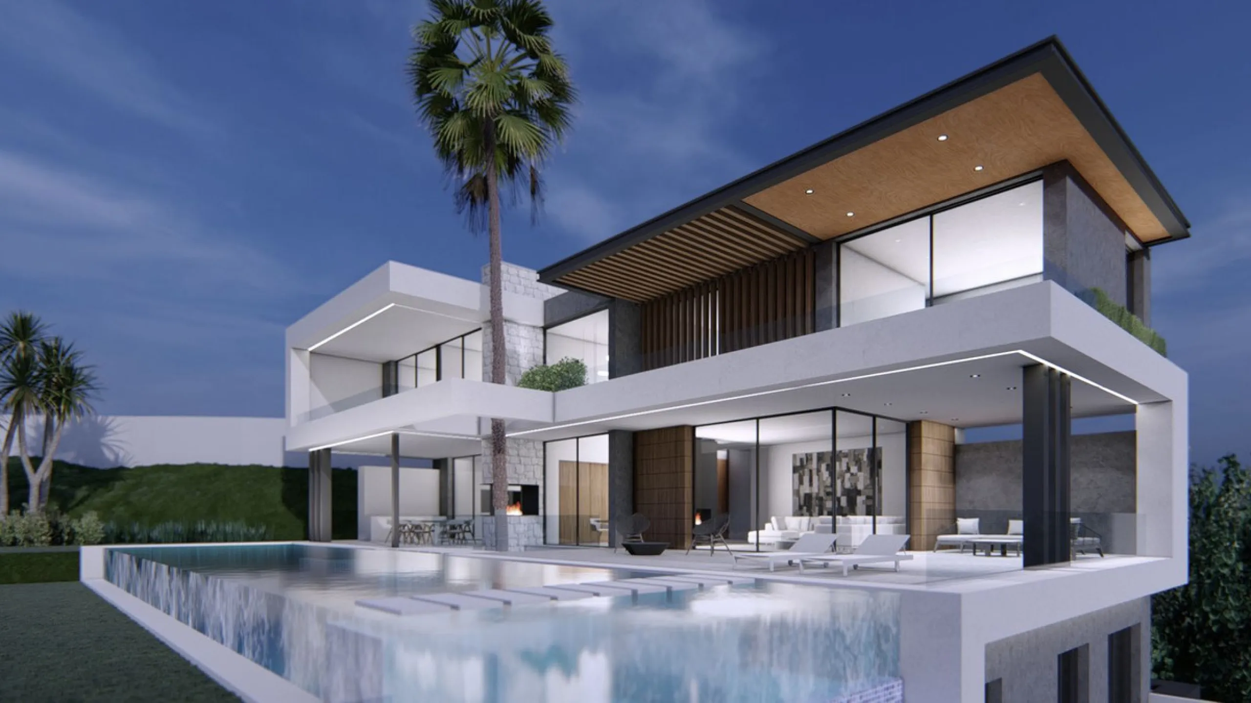 A rare opportunity to acquire this brand-new contemporary villa set over four levels and situated in La Alquería, in a highly sought after area which is becoming a top end contemporary style living core at approximately 4kms from the beach and 1km from sh