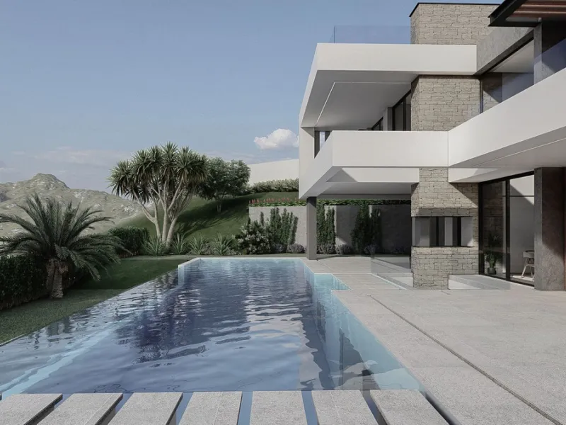 A rare opportunity to acquire this brand-new contemporary villa set over four levels and situated in La Alquería, in a highly sought after area which is becoming a top end contemporary style living core at approximately 4kms from the beach and 1km from sh