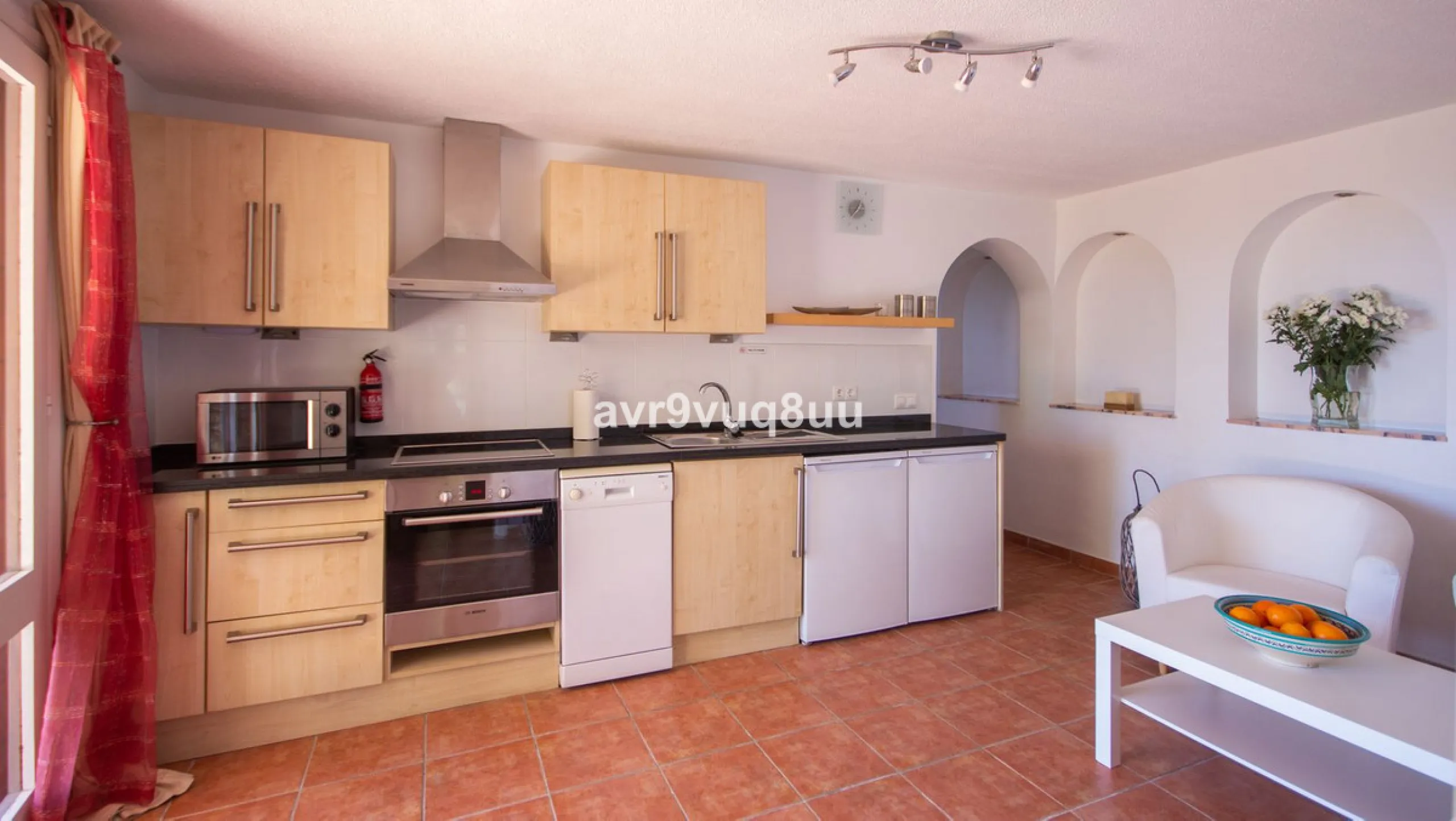 This property is stunning! Set in the heart of Mijas Costa, in the desirable Campo Mijas area. From the private entrance there is a driveway and garage, with steps down into the main entrance. This floor has a very spacious lounge area, with a great recep