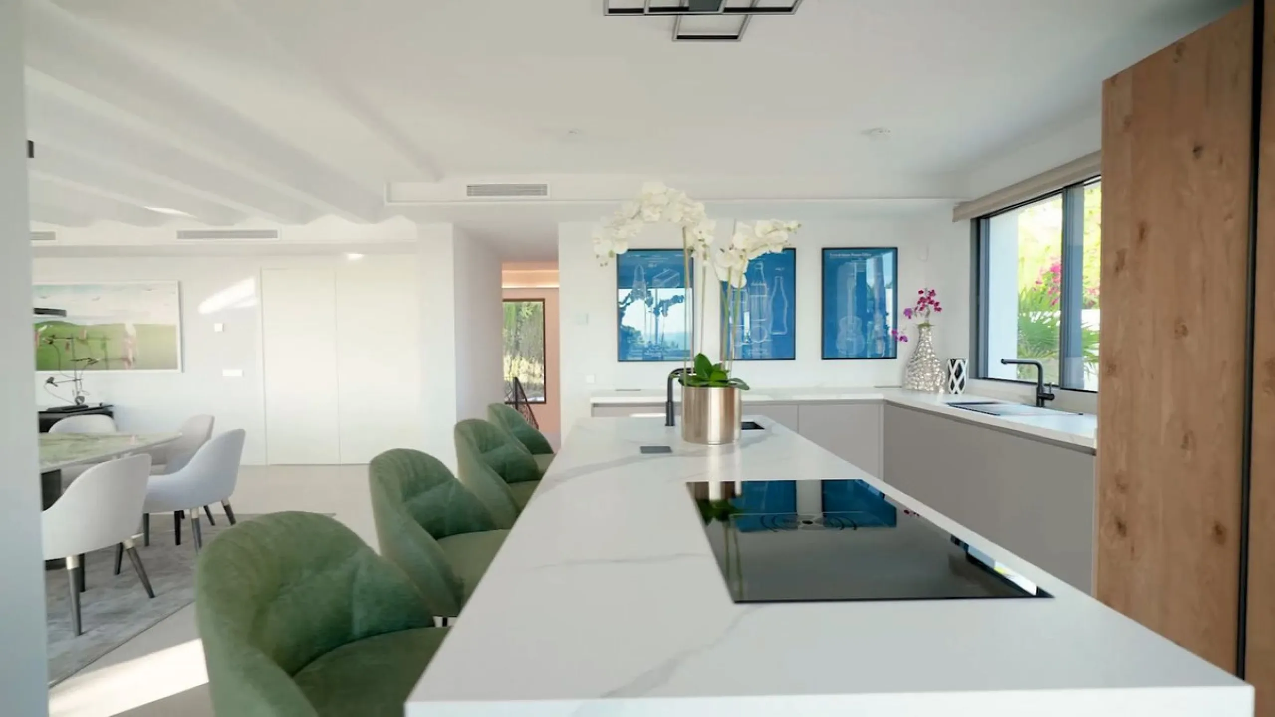 House - Detached Villa в продаже в Marbella, Málaga. В доме 5 спален и 6 ванных комнат. Площадь дома 405 м². Площадь участка 1500 м²