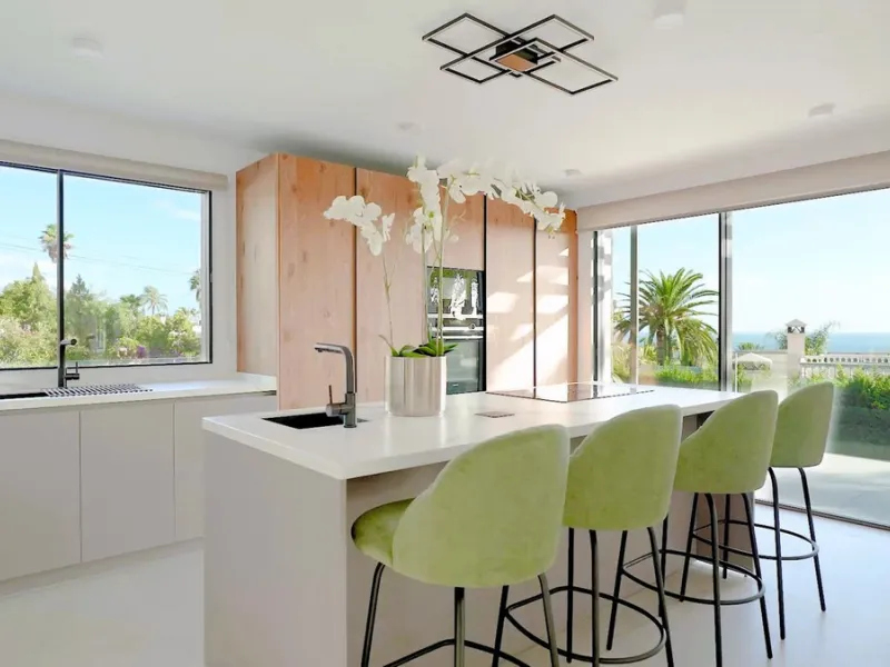 House - Detached Villa в продаже в Marbella, Málaga. В доме 5 спален и 6 ванных комнат. Площадь дома 405 м². Площадь участка 1500 м²
