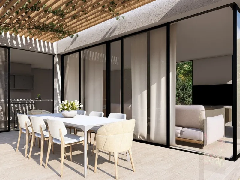 This contemporary villa offers stunning open sea views and a great location in Buenavista, just a short drive to Benalmadena, Fuengirola and the beaches. The design of the villa connects the living spaces with the terraces, creating wonderful indoor-outdo