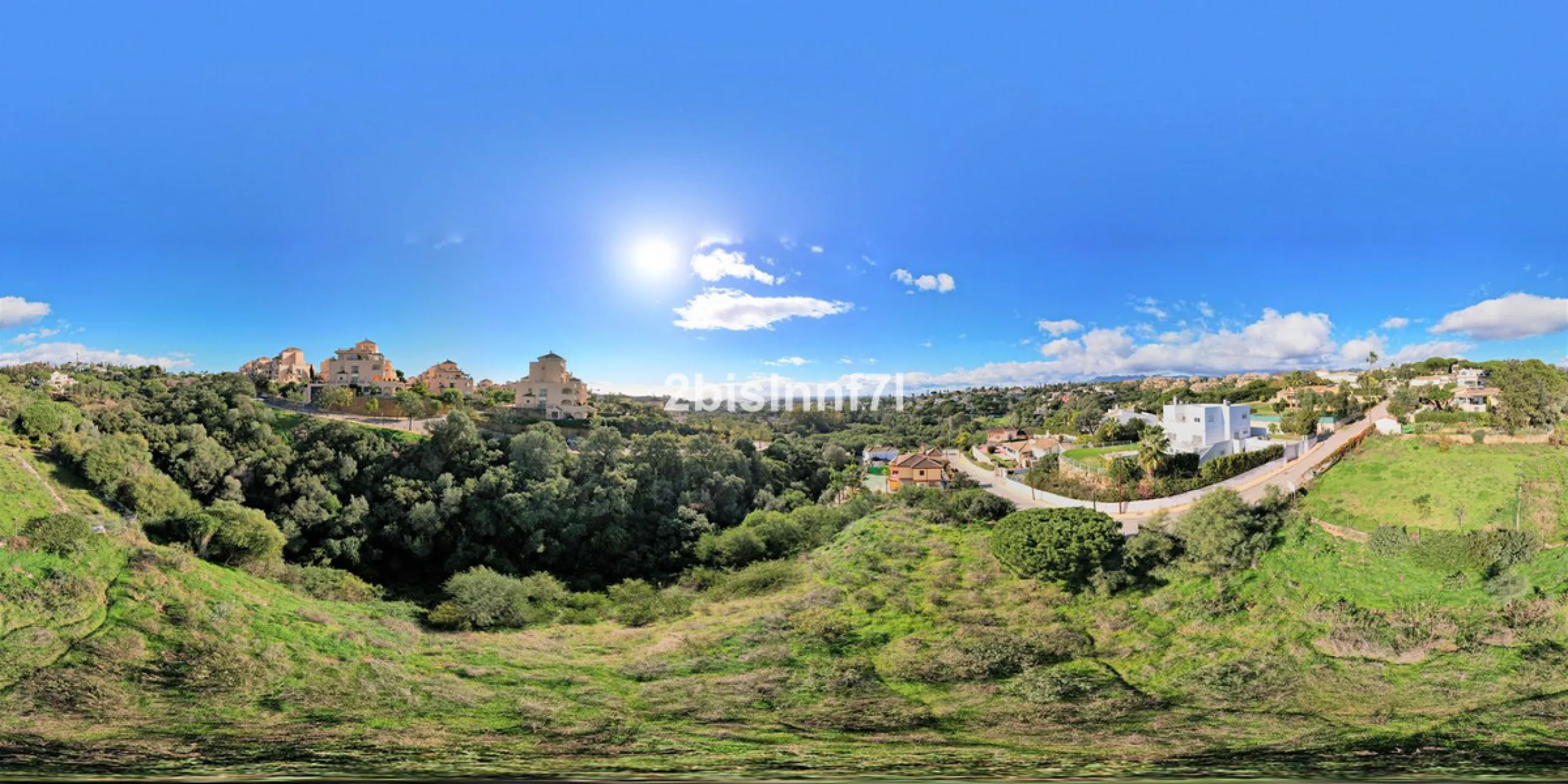 Large (1.620m2) Bulding PLOT in central Elviria walking distance to commercial center beach and restaurants with sunny position and some sea views