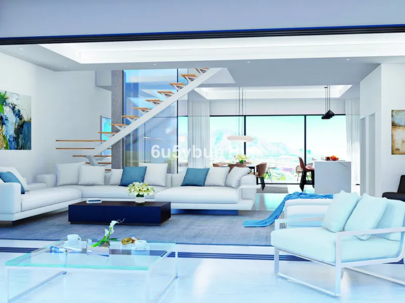 This unique and high-quality concept is located in Torreblanca, in the best location in Fuengirola, and offers a magnificent panoramic view of the Mediterranean Sea and the skyline of Fuengirola. The villa in this exclusive new development is divided into