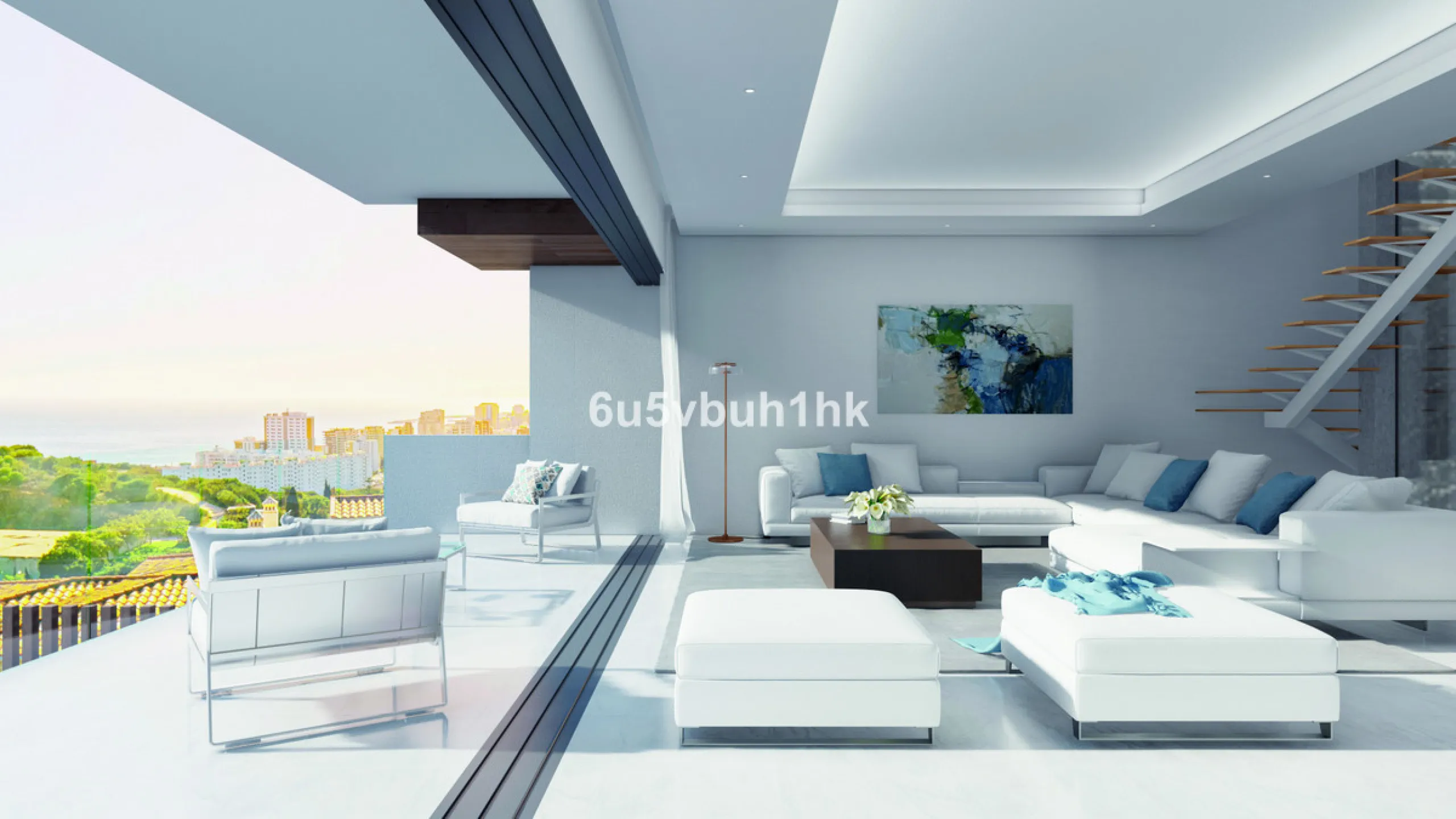 This unique and high-quality concept is located in Torreblanca, in the best location in Fuengirola, and offers a magnificent panoramic view of the Mediterranean Sea and the skyline of Fuengirola. The villa in this exclusive new development is divided into