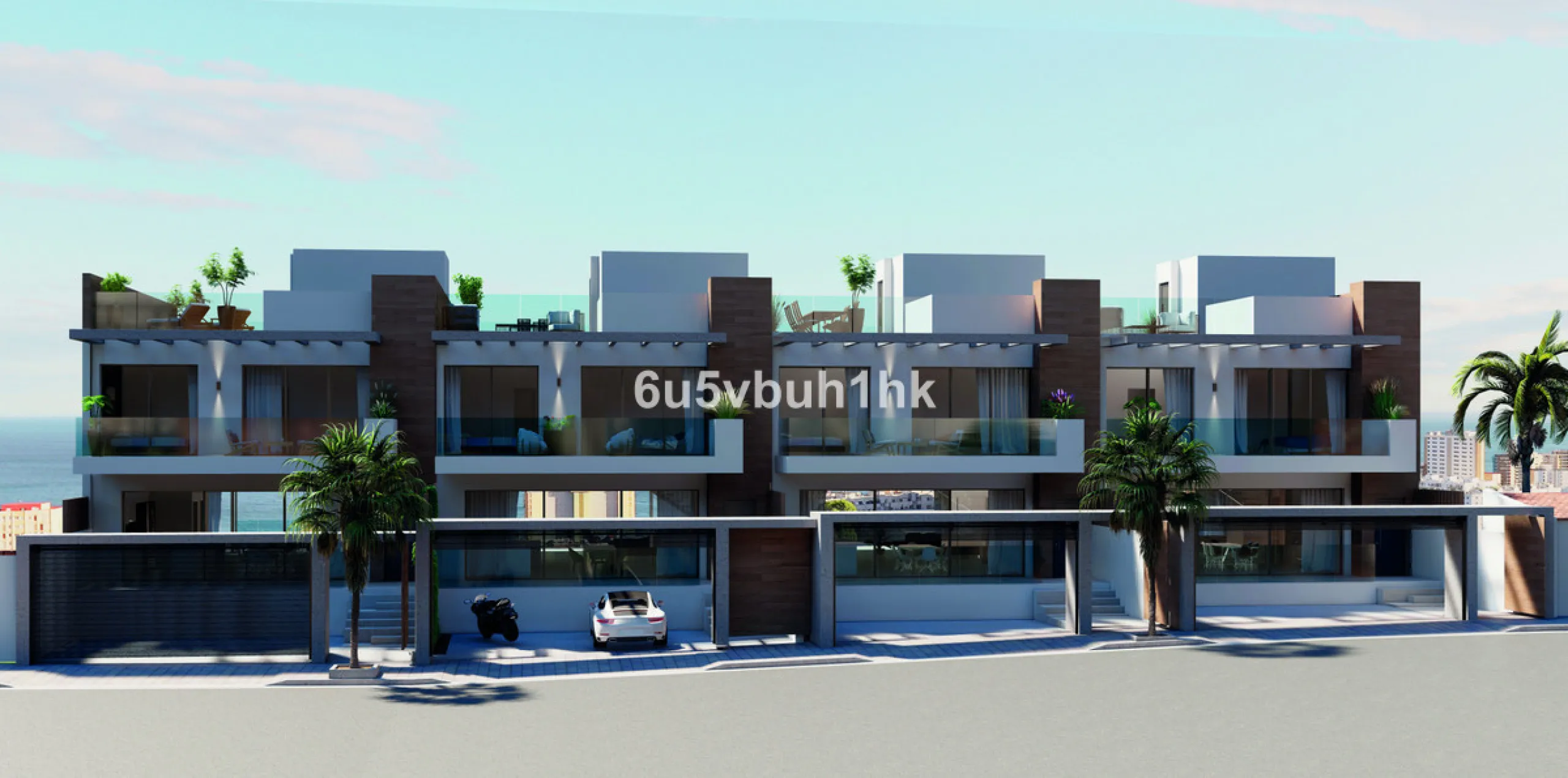 This unique and high-quality concept is located in Torreblanca, in the best location in Fuengirola, and offers a magnificent panoramic view of the Mediterranean Sea and the skyline of Fuengirola. The villa in this exclusive new development is divided into