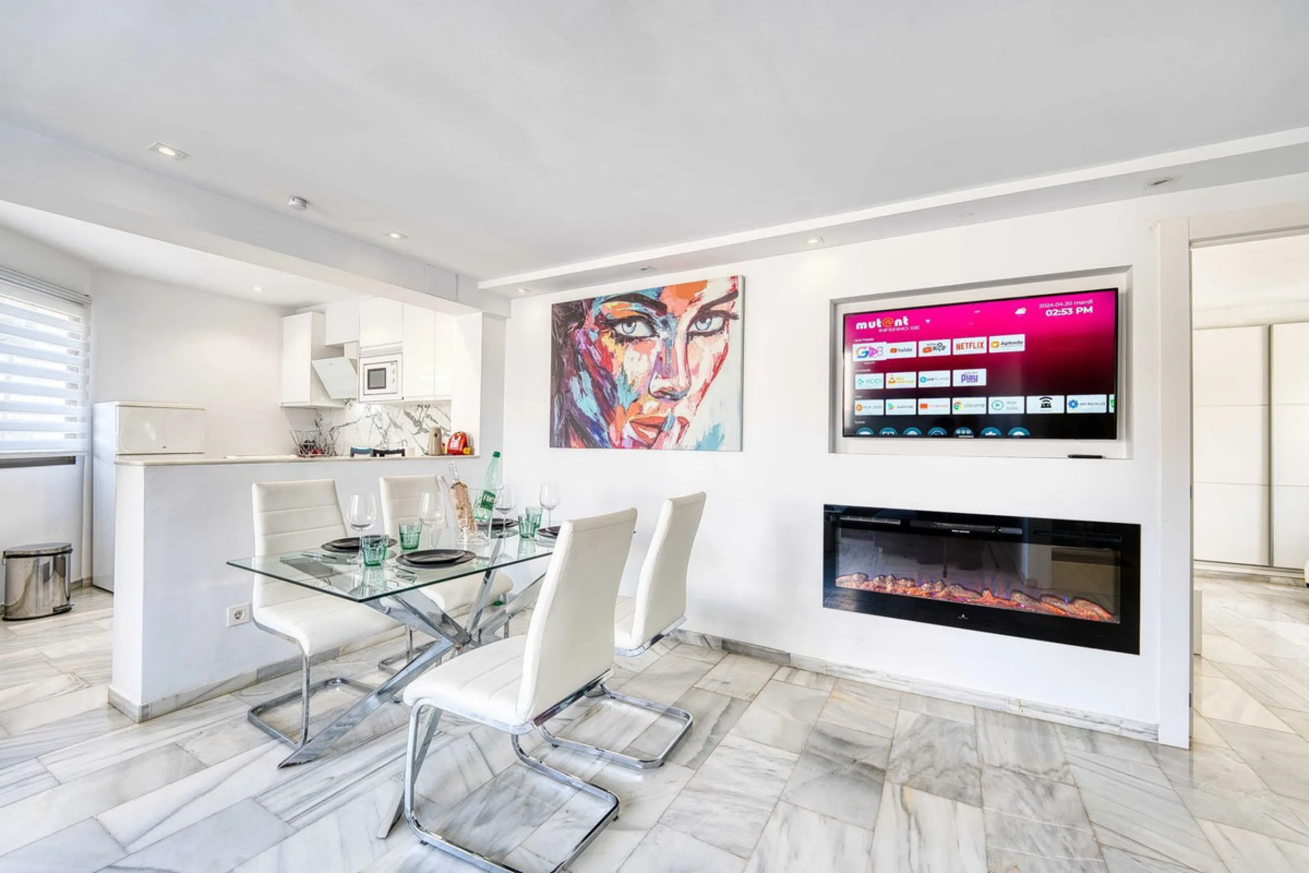 Great INvestment - return holiday rental 6%-7%  per year - 2 AMAZING BEACHFRONT  refurbished apartments earn directly income with existing bookings.  Situated on top of each other-  each 2 bedrooms 2 bathrooms- 2 new kitchen -2 new living dining area - al