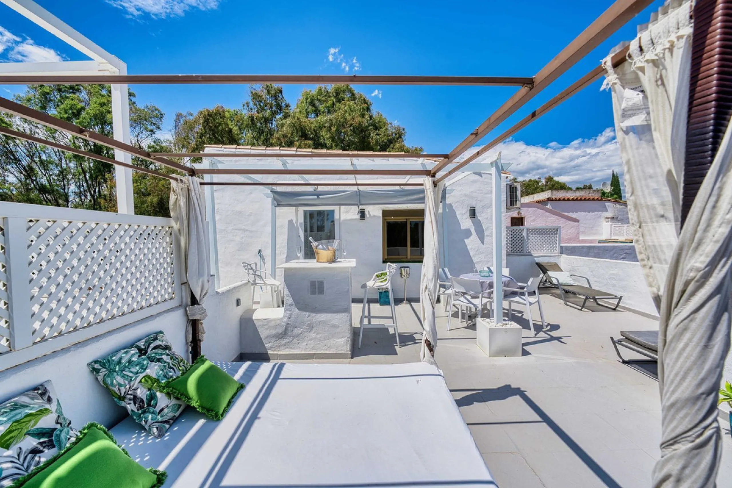 Great INvestment - return holiday rental 6%-7%  per year - 2 AMAZING BEACHFRONT  refurbished apartments earn directly income with existing bookings.  Situated on top of each other-  each 2 bedrooms 2 bathrooms- 2 new kitchen -2 new living dining area - al