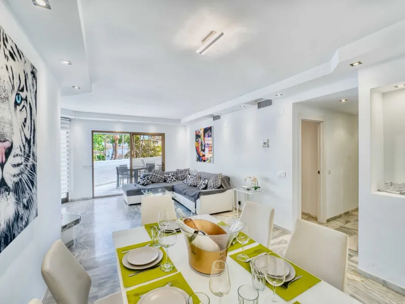 Great INvestment - return holiday rental 6%-7%  per year - 2 AMAZING BEACHFRONT  refurbished apartments earn directly income with existing bookings.  Situated on top of each other-  each 2 bedrooms 2 bathrooms- 2 new kitchen -2 new living dining area - al