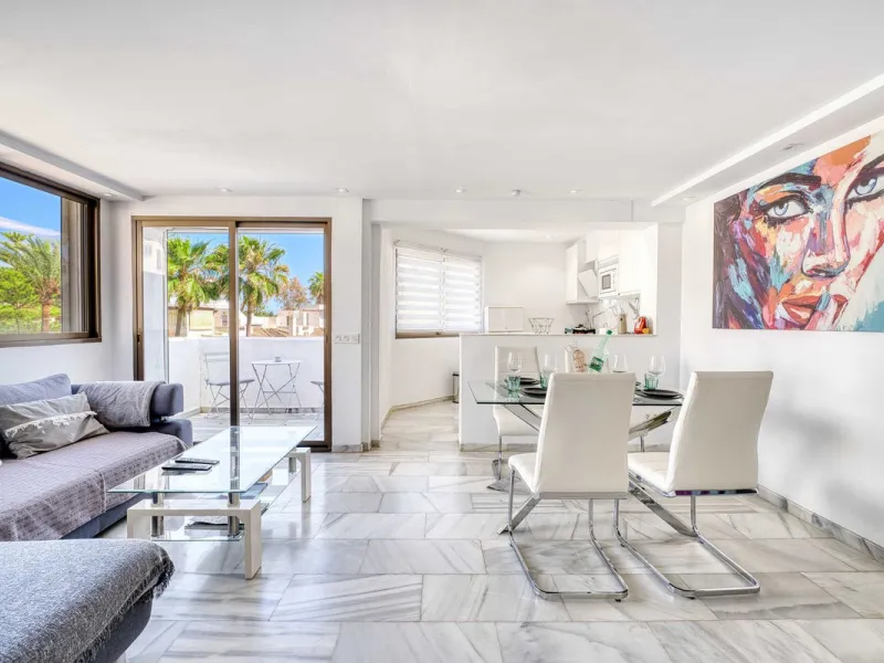 Great INvestment - return holiday rental 6%-7%  per year - 2 AMAZING BEACHFRONT  refurbished apartments earn directly income with existing bookings.  Situated on top of each other-  each 2 bedrooms 2 bathrooms- 2 new kitchen -2 new living dining area - al