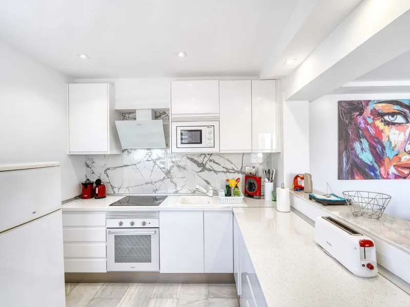 Great INvestment - return holiday rental 6%-7%  per year - 2 AMAZING BEACHFRONT  refurbished apartments earn directly income with existing bookings.  Situated on top of each other-  each 2 bedrooms 2 bathrooms- 2 new kitchen -2 new living dining area - al