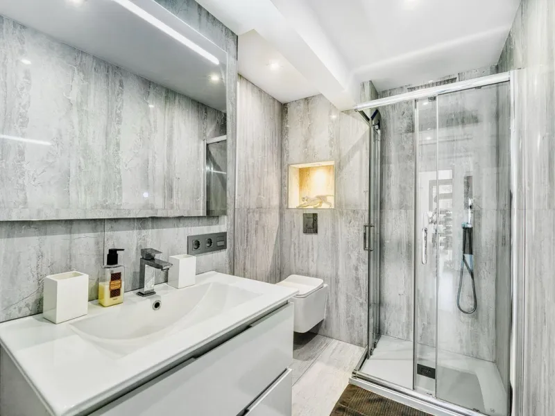 Great INvestment - return holiday rental 6%-7%  per year - 2 AMAZING BEACHFRONT  refurbished apartments earn directly income with existing bookings.  Situated on top of each other-  each 2 bedrooms 2 bathrooms- 2 new kitchen -2 new living dining area - al