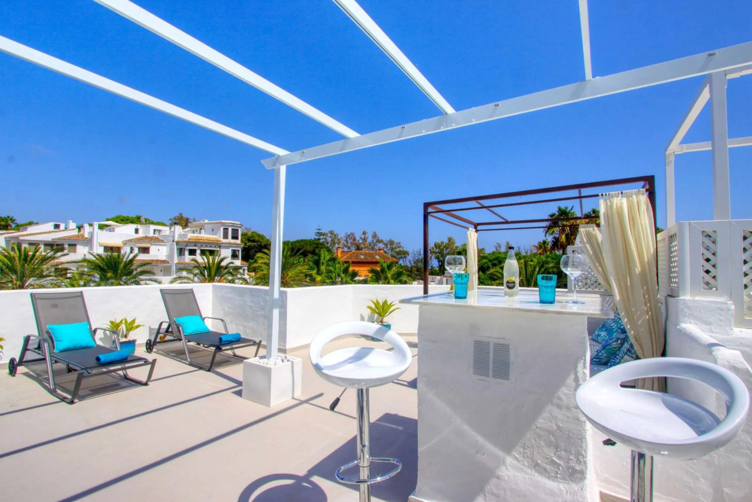 Great INvestment - return holiday rental 6%-7%  per year - 2 AMAZING BEACHFRONT  refurbished apartments earn directly income with existing bookings.  Situated on top of each other-  each 2 bedrooms 2 bathrooms- 2 new kitchen -2 new living dining area - al
