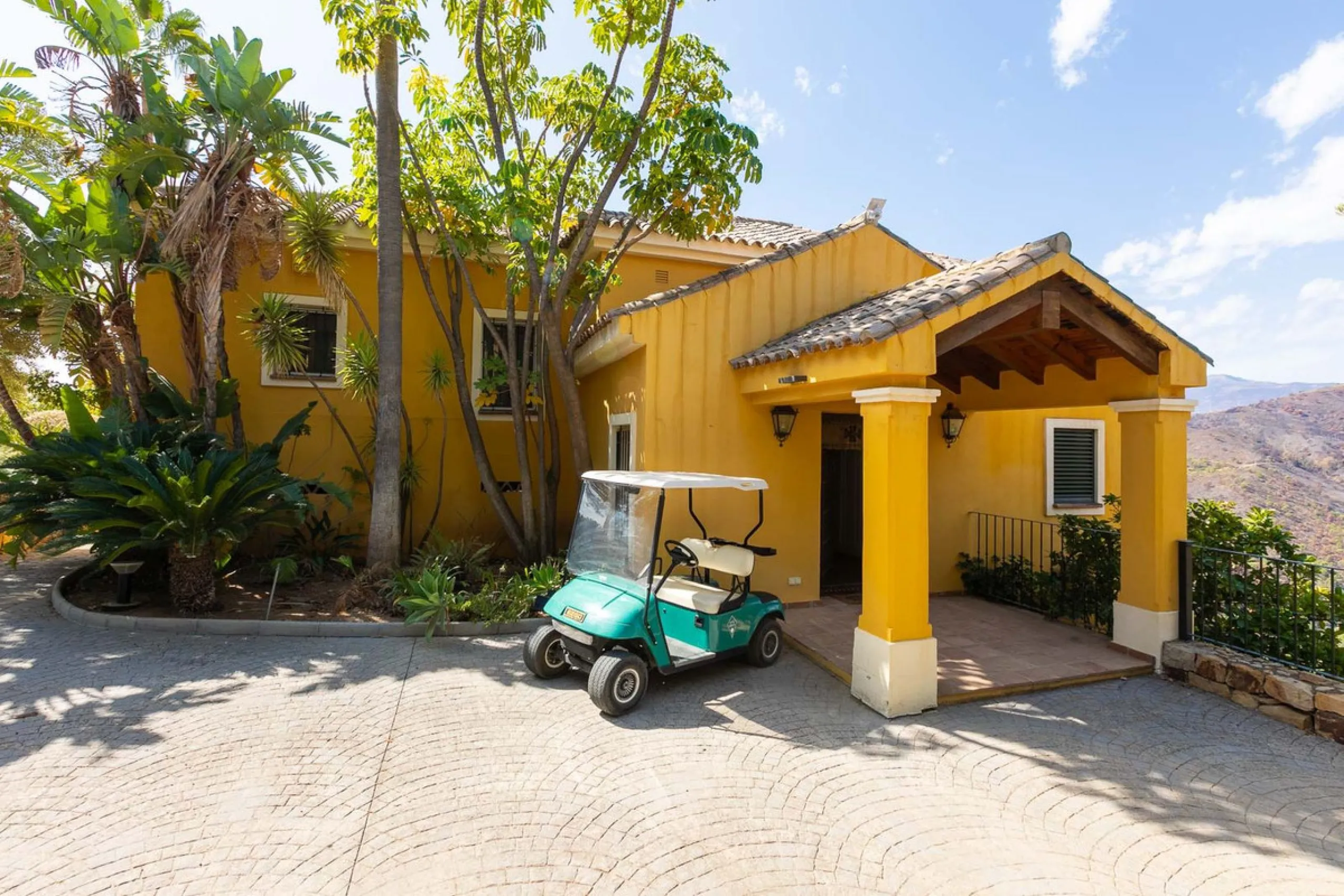Escape to pure serenity with this exclusive, detached luxury villa—a remarkable 5-bedroom, 5-bathroom retreat complete with a private pool and breathtaking mountain and sea views. Perfectly positioned in the enchanting Montemayor Valley, within the pictur