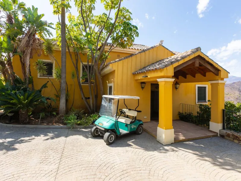 Escape to pure serenity with this exclusive, detached luxury villa—a remarkable 5-bedroom, 5-bathroom retreat complete with a private pool and breathtaking mountain and sea views. Perfectly positioned in the enchanting Montemayor Valley, within the pictur