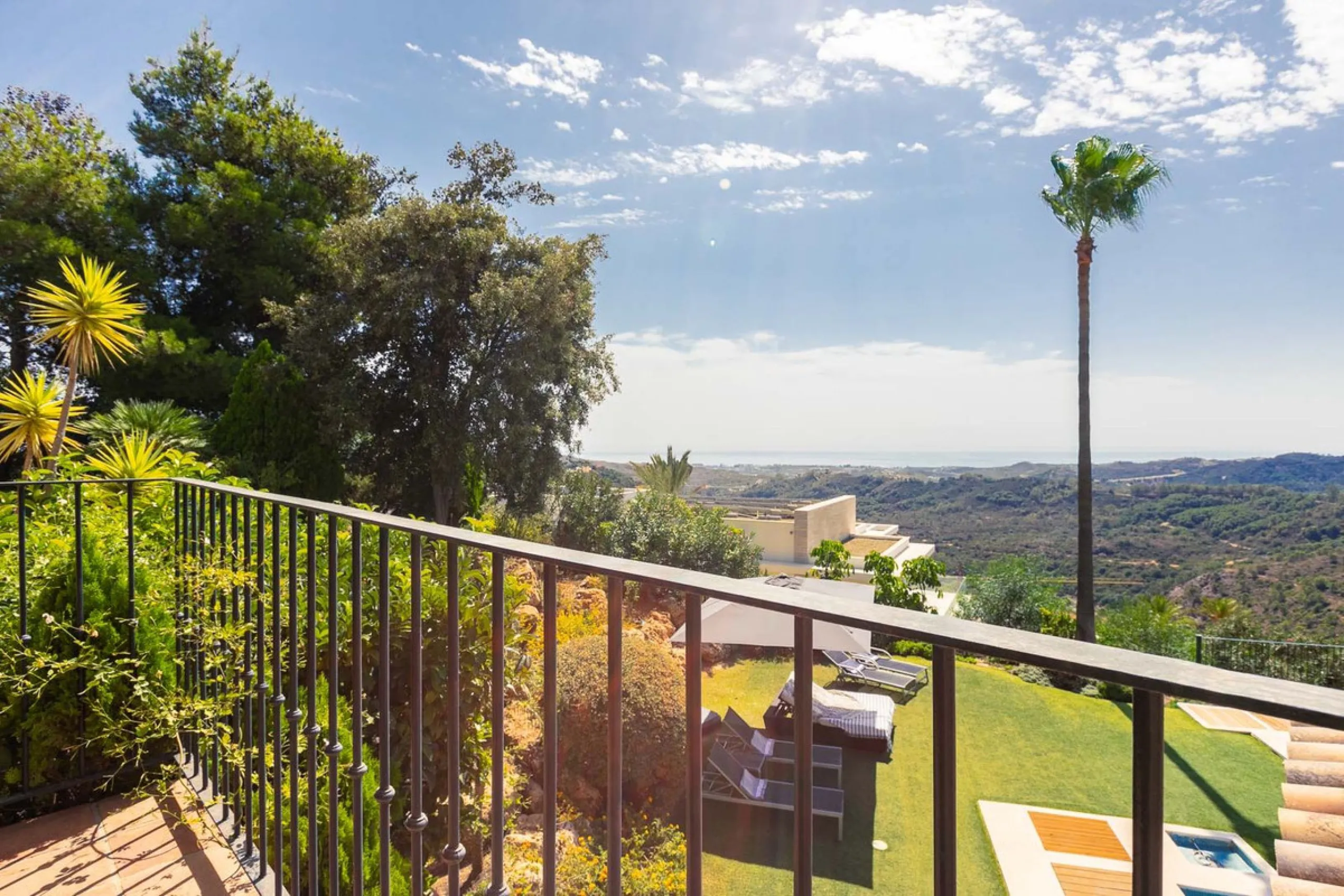 Escape to pure serenity with this exclusive, detached luxury villa—a remarkable 5-bedroom, 5-bathroom retreat complete with a private pool and breathtaking mountain and sea views. Perfectly positioned in the enchanting Montemayor Valley, within the pictur