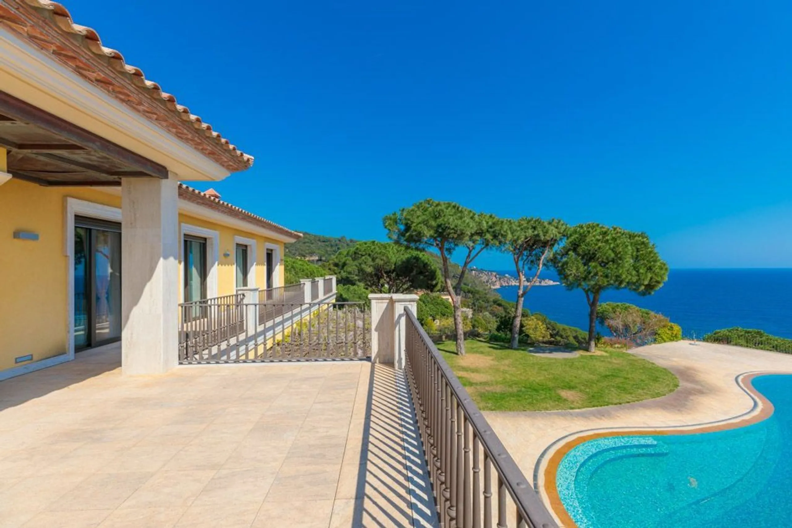 Luxuriöse Villa mit Meerblick in Punta Brava, Sant Feliu de Guíxols