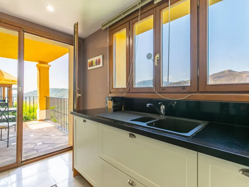 Escape to pure serenity with this exclusive, detached luxury villa—a remarkable 5-bedroom, 5-bathroom retreat complete with a private pool and breathtaking mountain and sea views. Perfectly positioned in the enchanting Montemayor Valley, within the pictur